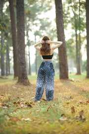 Colorful Peacock Harem Pants