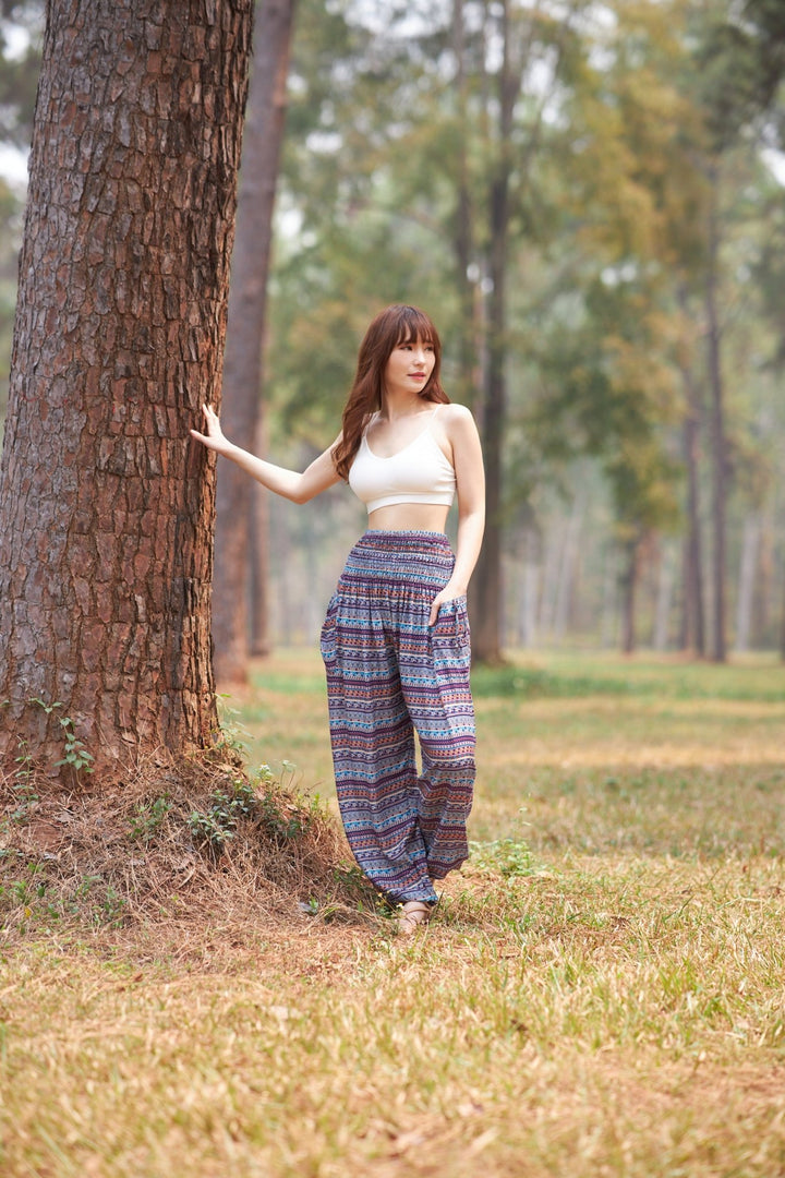 Harem Boho Pants - Lannaclothesdesign Shop
