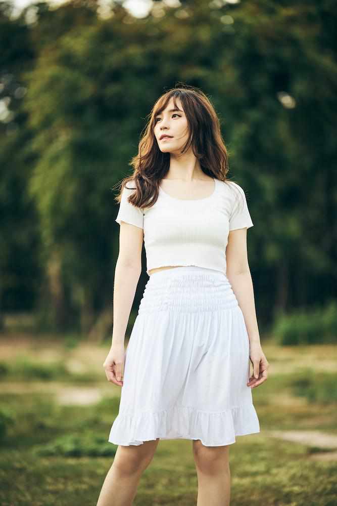 PLAIN HIGH WAISTED SKIRT - Lannaclothesdesign Shop