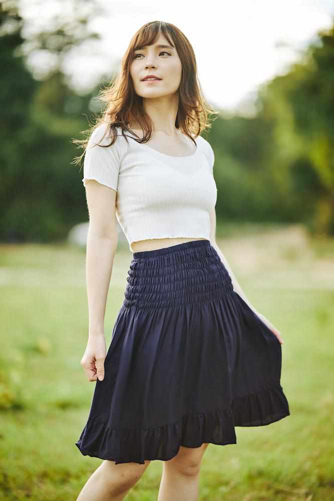 PLAIN HIGH WAISTED SKIRT - Lannaclothesdesign Shop