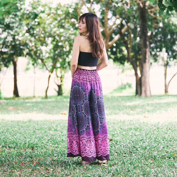 Lounge Rose Circle Palazzo Pants