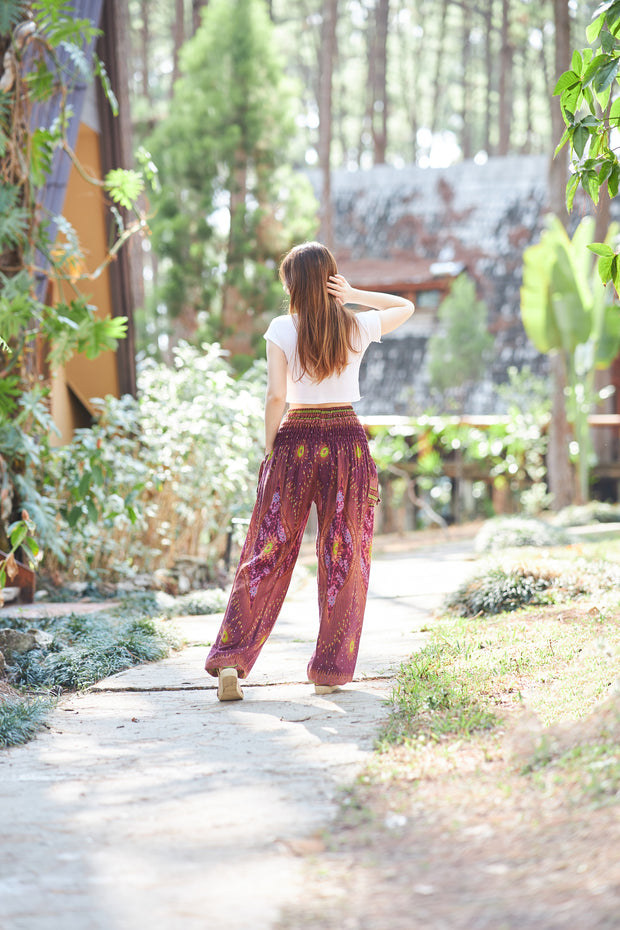 Floral Harem Pants