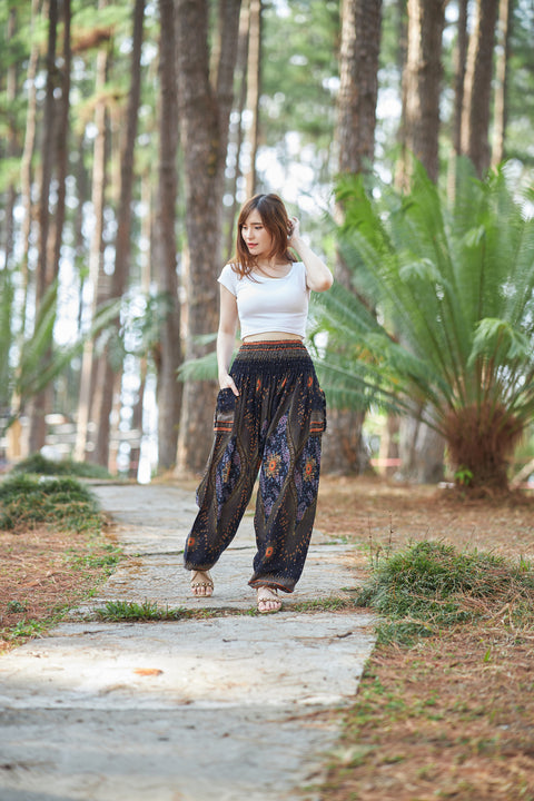 Floral Harem Pants