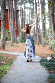 Flower Mandala Boho Skirts