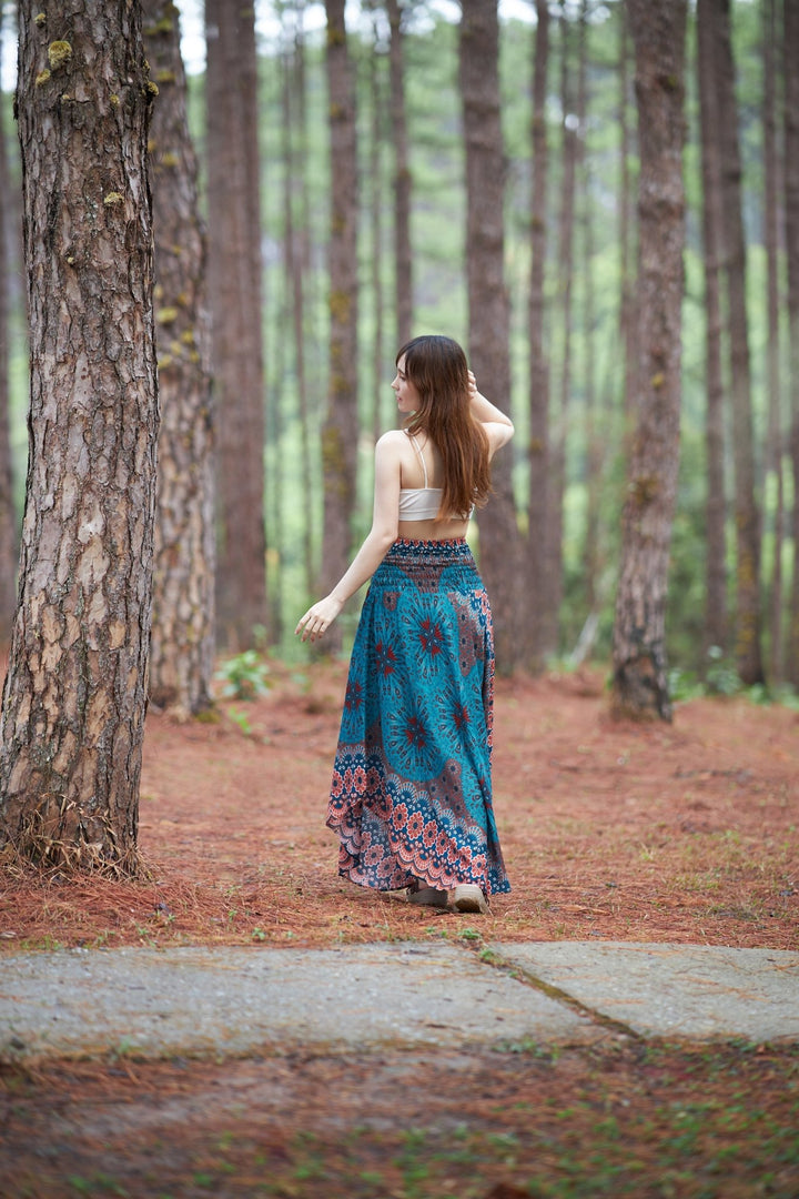 Flower Mandala Boho Skirts - Lannaclothesdesign Shop