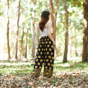 Elephant Big Gold Harem Pants