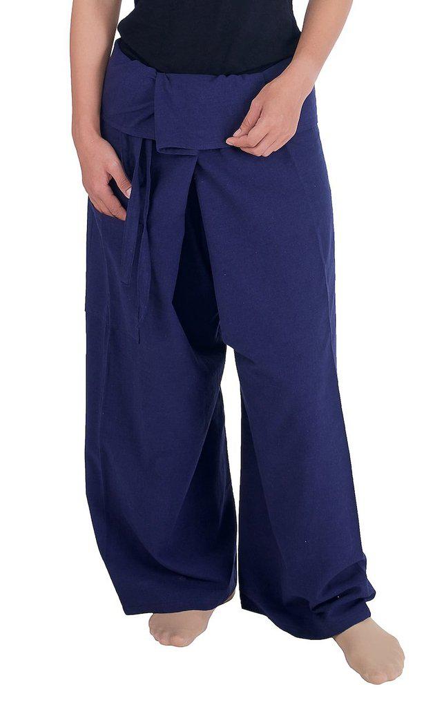 Fisherman Pants Cotton Fabric - Lannaclothesdesign Shop