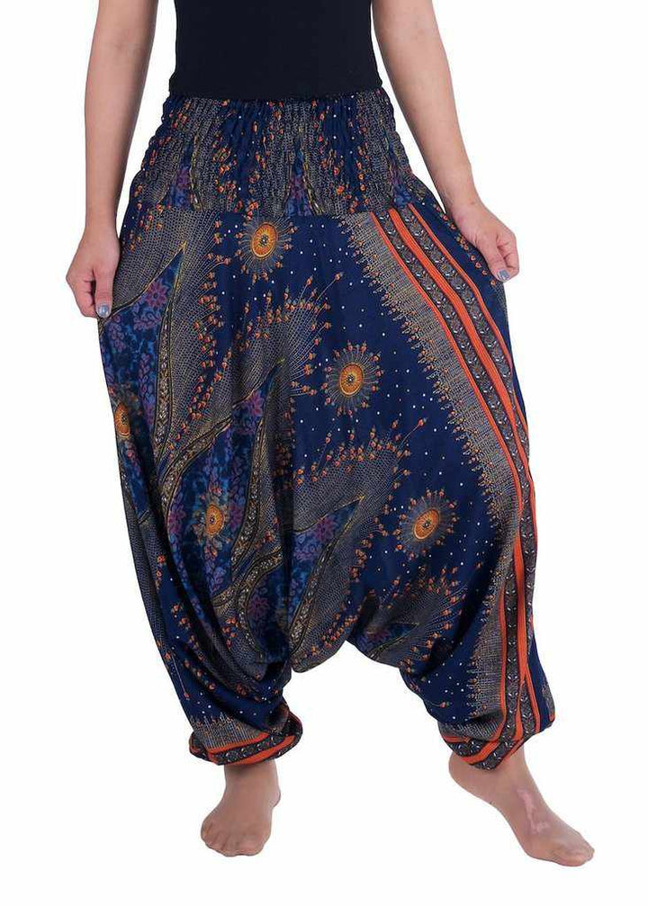 Flower Eye Harem Pants