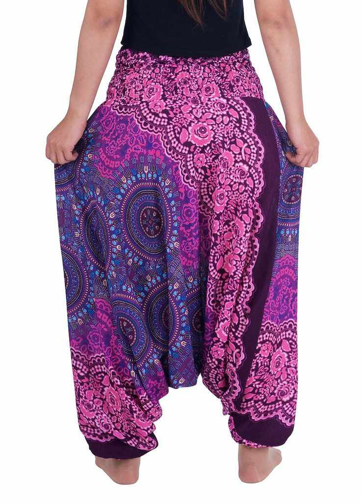 Harem Pants Mandala Print - Lannaclothesdesign Shop
