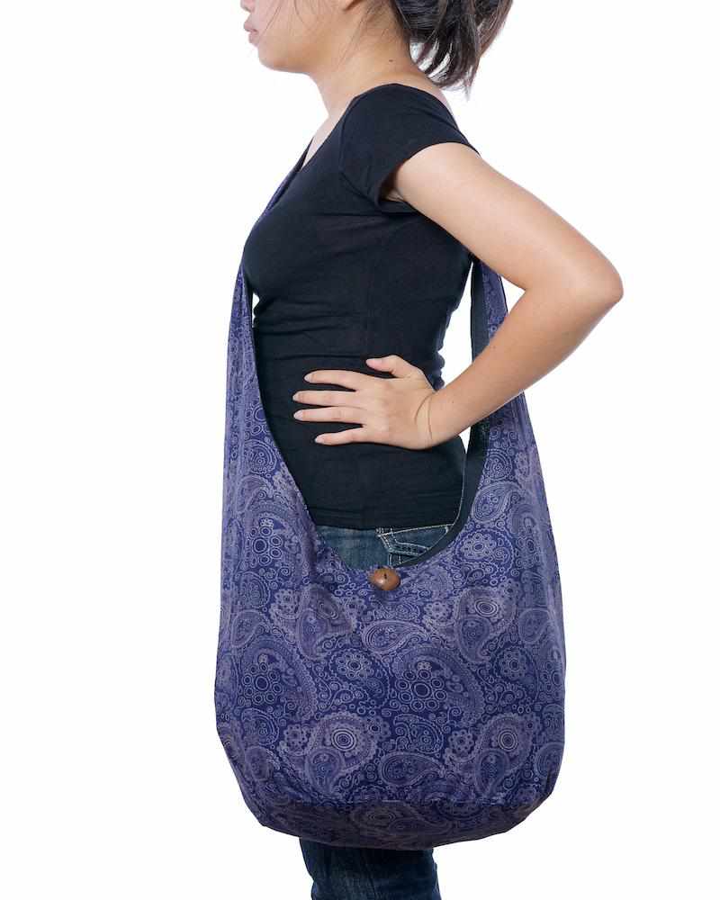 Hippy Sling Crossbody Bag - Lannaclothesdesign Shop