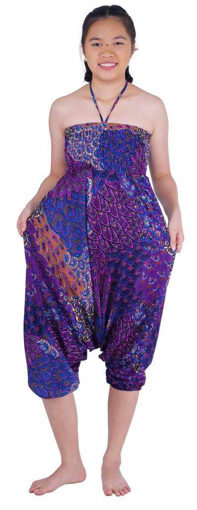 Peacock Harem Pants - Lannaclothesdesign Shop