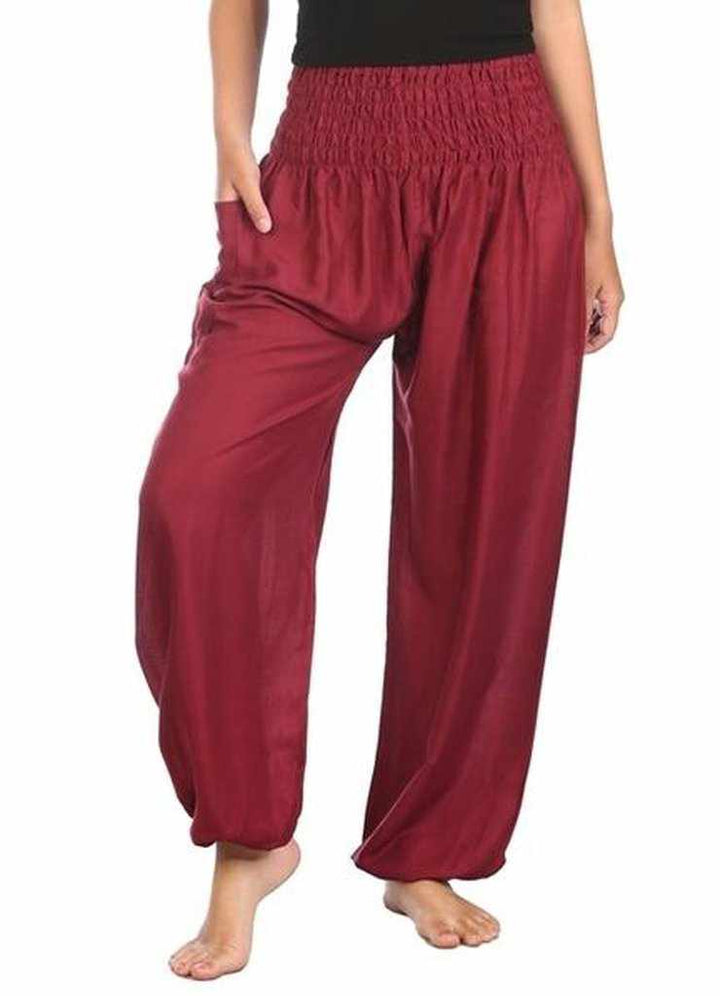 Solid Harem Pants - Lannaclothesdesign Shop