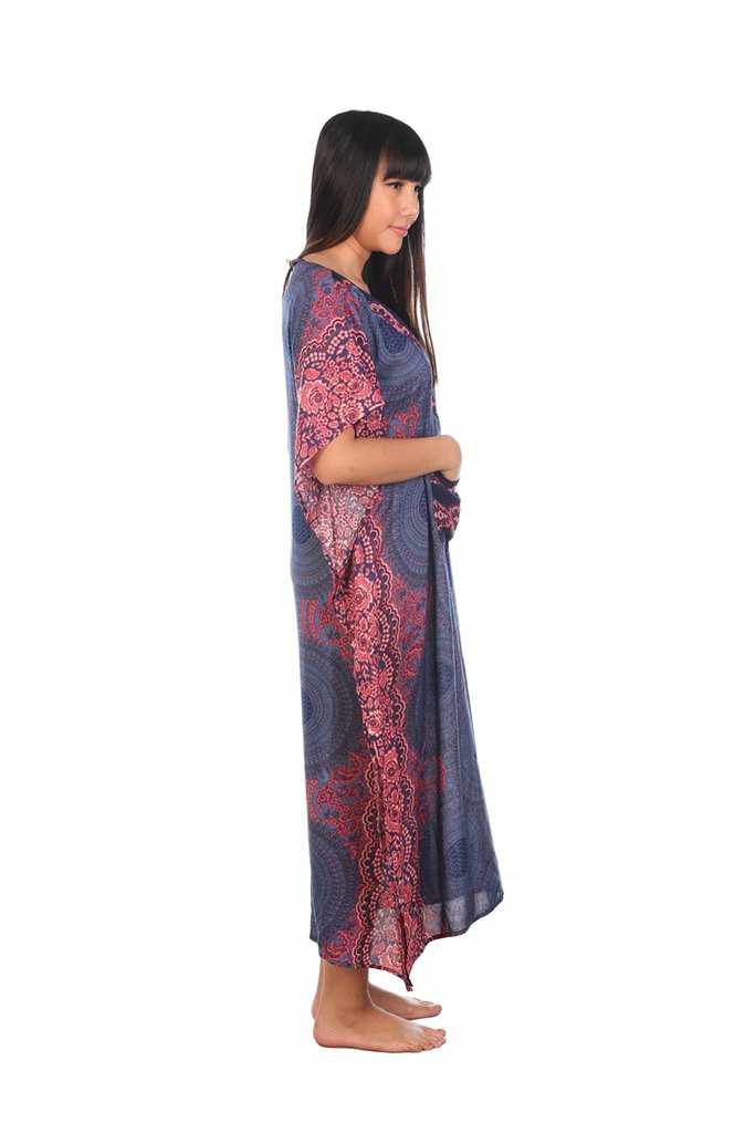Women's Long Kaftan - Lannaclothesdesign Shop