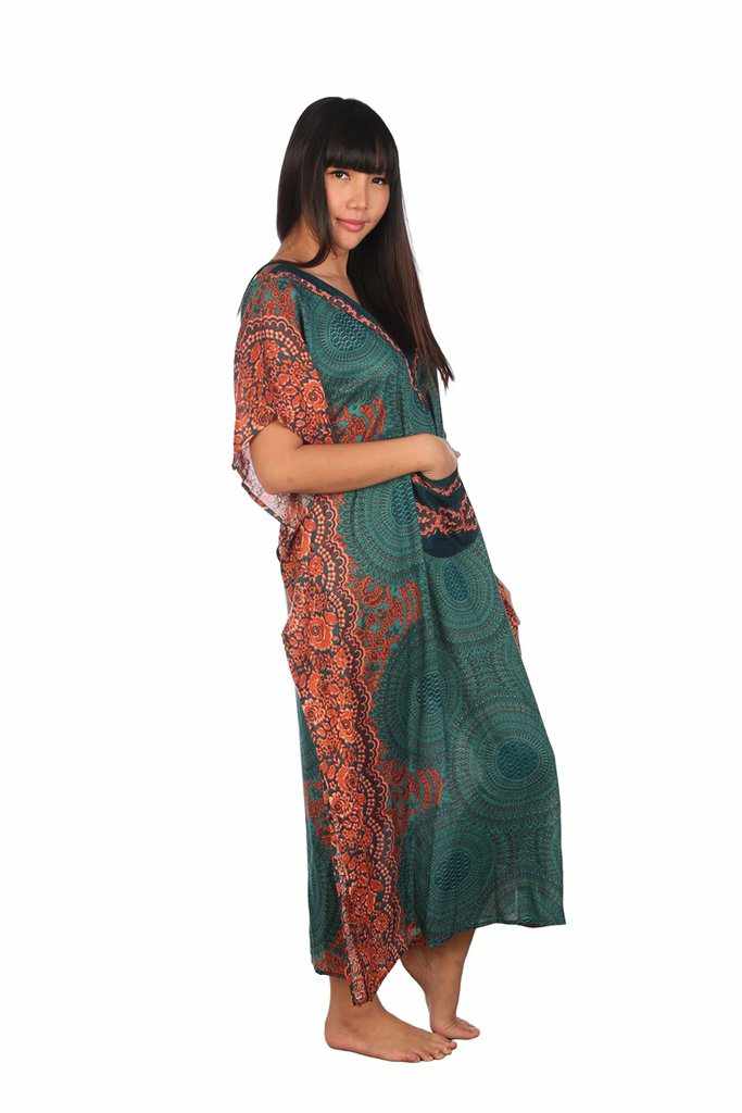 Women's Long Kaftan - Lannaclothesdesign Shop