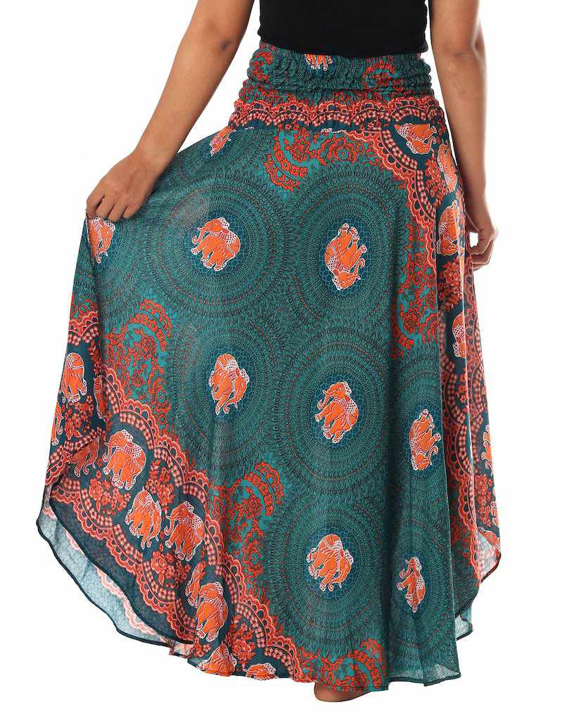 Denim Skirt Gypsy Long Skrt Cotton Lace Max Skrt Boheman Skrt