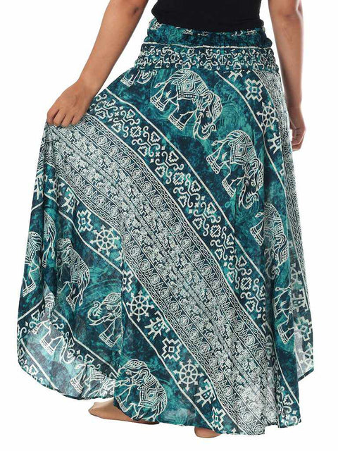 GYPSY SKIRT-Rayon Skirt-Lannaclothesdesign Shop-Lannaclothesdesign Shop