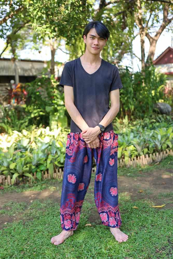 Mens Baggy Elephant Pants - Lannaclothesdesign Shop