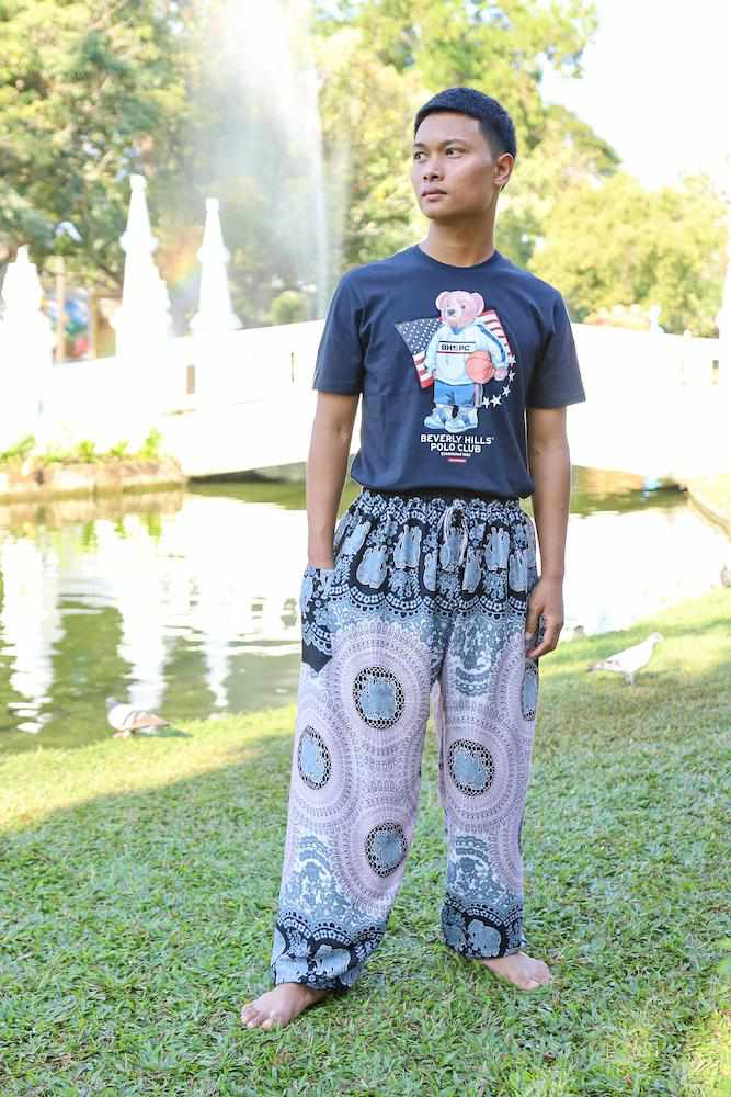 Mens Baggy Elephant Pants - Lannaclothesdesign Shop
