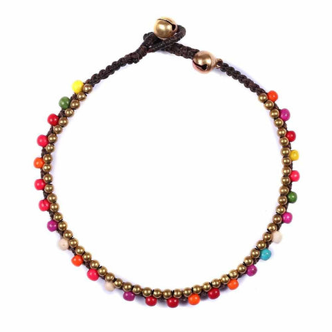 Anklet Multi Color-Anklet-Lannaclothesdesign Shop-Lannaclothesdesign Shop