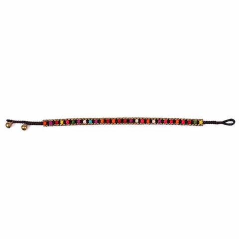 Anklet Multi Color-Anklet-Lannaclothesdesign Shop-Lannaclothesdesign Shop