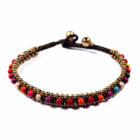 Anklet Multi Color-Anklet-Lannaclothesdesign Shop-Lannaclothesdesign Shop