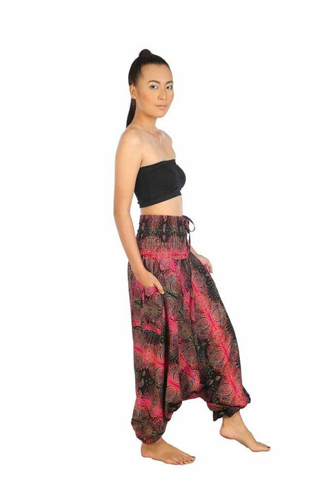 Baggy Harem Pants-Harem Jumpsuit-Lannaclothesdesign Shop-Lannaclothesdesign Shop