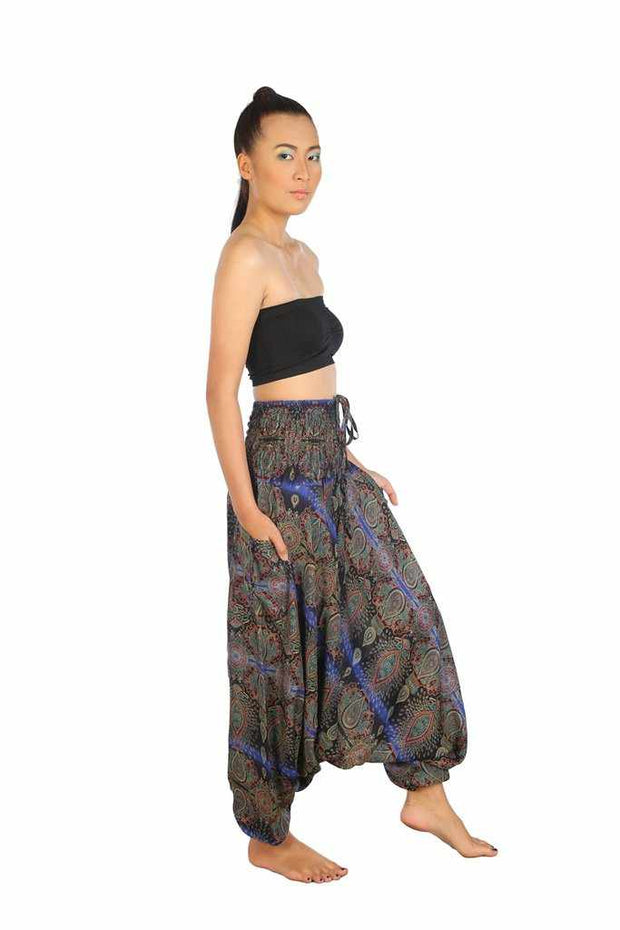 Baggy Harem Pants-Harem Jumpsuit-Lannaclothesdesign Shop-Lannaclothesdesign Shop