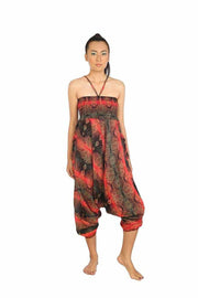 Baggy Harem Pants-Harem Jumpsuit-Lannaclothesdesign Shop-Red-Small-Medium-Lannaclothesdesign Shop
