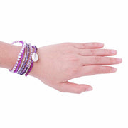 Beaded Boho Wrap Bracelet-Bracelet-Lannaclothesdesign Shop-Lannaclothesdesign Shop