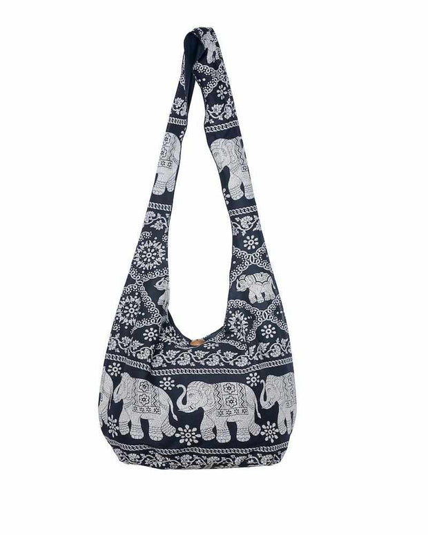 Black Elephant Handbag Black-Bags-Lannaclothesdesign Shop-Lannaclothesdesign Shop