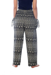 Boho Elephant Pants-Smocked-Lannaclothesdesign Shop-Lannaclothesdesign Shop