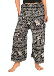 Boho Fisherman Pants-Fisherman-Lannaclothesdesign Shop-Small-Medium-Black-Lannaclothesdesign Shop