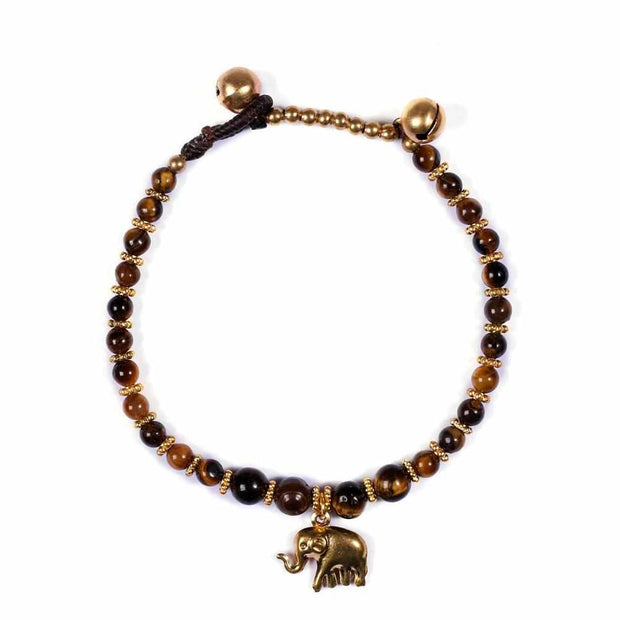 Brown Tiger Eye Bracelet-Bracelet-Lannaclothesdesign Shop-Lannaclothesdesign Shop