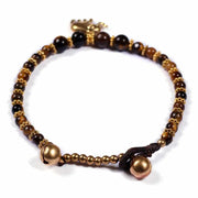 Brown Tiger Eye Bracelet-Bracelet-Lannaclothesdesign Shop-Lannaclothesdesign Shop