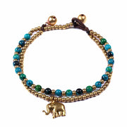 Colorful Blue and Green Bracelet-Bracelet-Lannaclothesdesign Shop-Lannaclothesdesign Shop