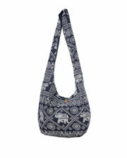 Elephant Crossbody Purse Black-Bags-Lannaclothesdesign Shop-Lannaclothesdesign Shop