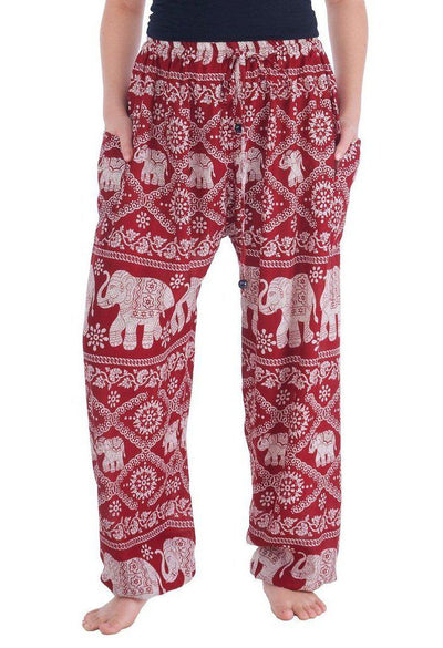 Drawstring Boho Pants | Harem Pants | Hippie Trousers for Daily Yoga ...