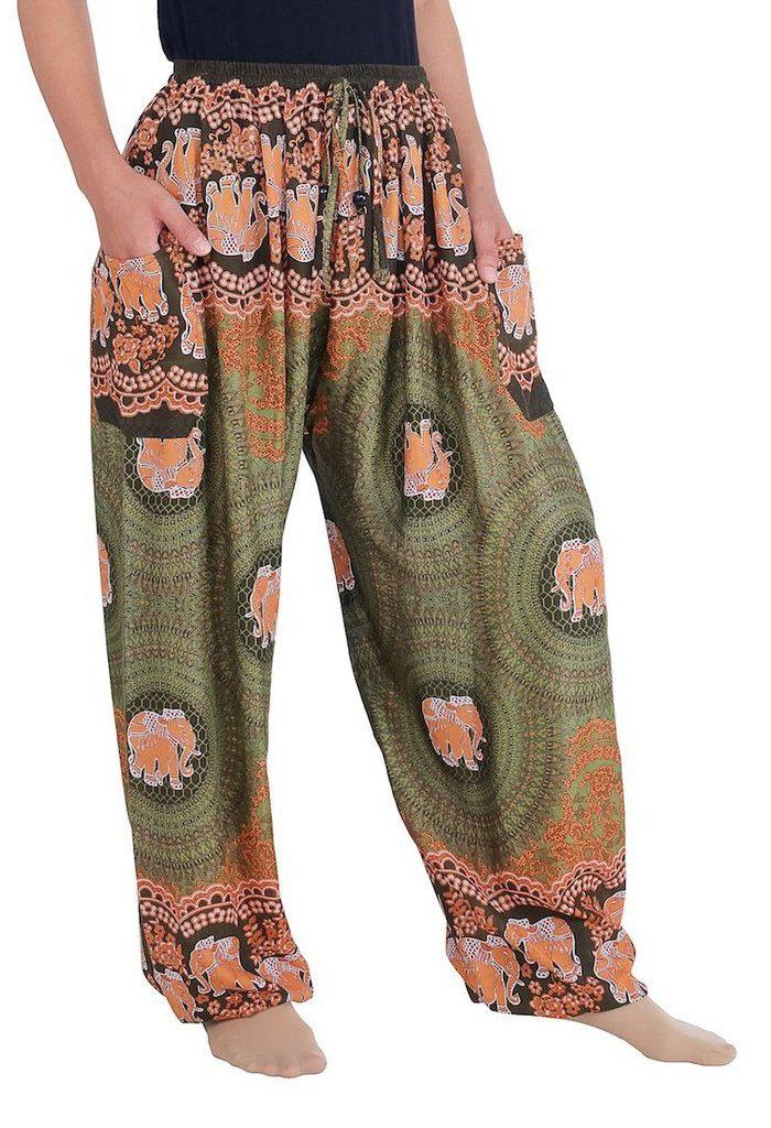 Floral Elephant Print - Lannaclothesdesign Shop