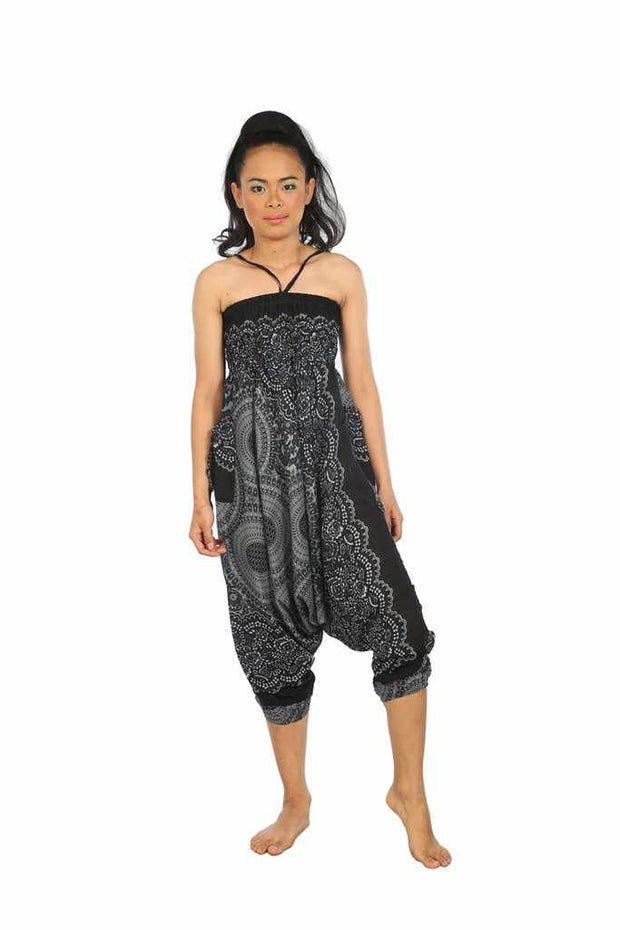 Harem Jumpsuit Pants-Harem Jumpsuit-Lannaclothesdesign Shop-Lannaclothesdesign Shop