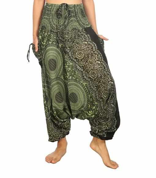 Harem Jumpsuit Pants-Harem Jumpsuit-Lannaclothesdesign Shop-Lannaclothesdesign Shop