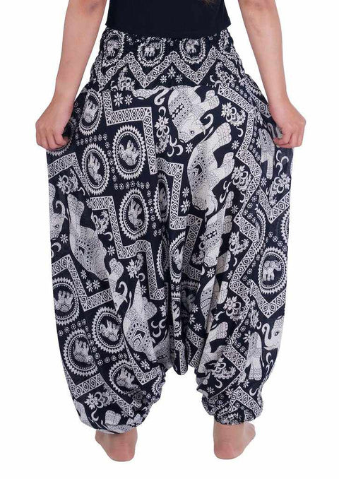 Harem Pants 2in1 Jumpsuit-Harem Jumpsuit-Lannaclothesdesign Shop-Lannaclothesdesign Shop