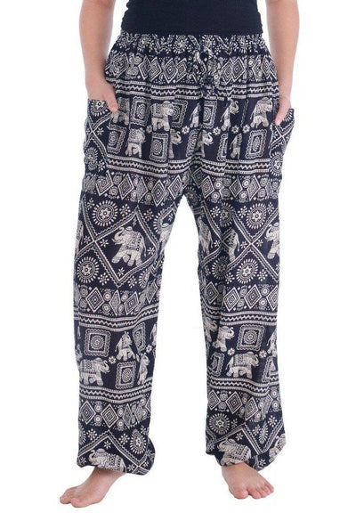 Drawstring Boho Pants | Harem Pants | Hippie Trousers for Daily Yoga ...