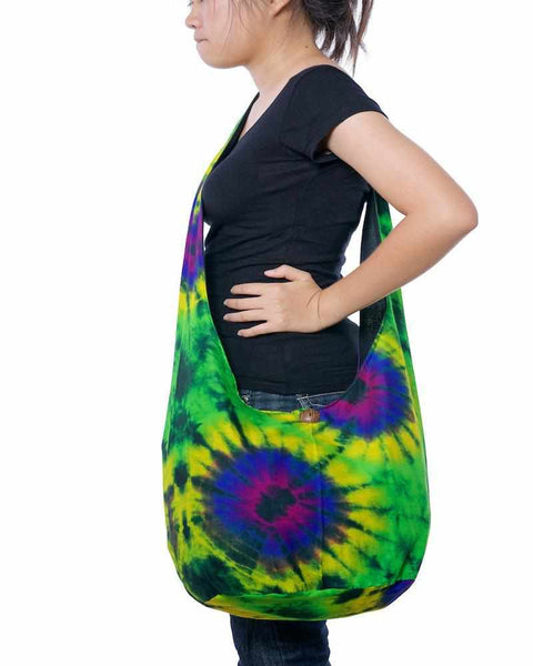 Hippie Sling Tie Dye Bag-Bags-Lannaclothesdesign Shop-Lannaclothesdesign Shop