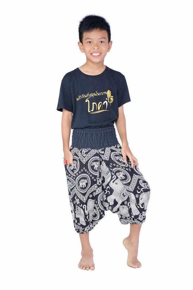 Kids sales harem jumpsuit