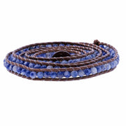 Leather 5 Wrap Bracelet-Bracelet-Lannaclothesdesign Shop-Lannaclothesdesign Shop