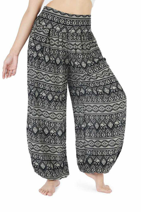 Lounge Loose Flowy Harem Pants-Jenny Pants-Lannaclothesdesign Shop-Lannaclothesdesign Shop