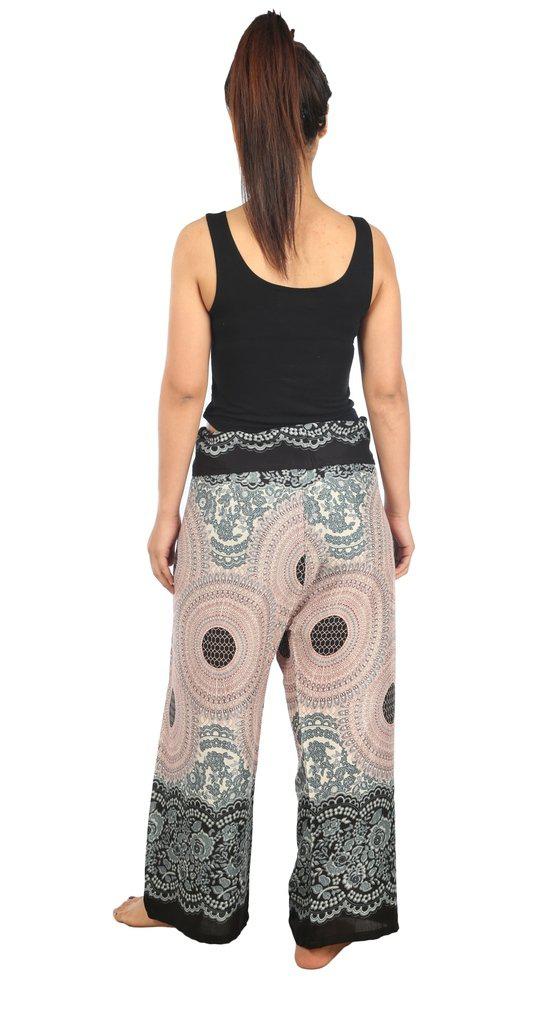 Mandala Fisherman Yoga Pants - Lannaclothesdesign Shop