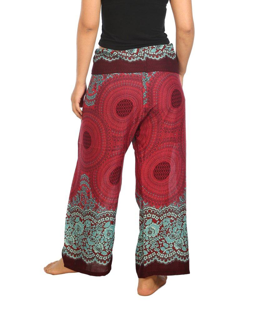 Mandala Fisherman Yoga Pants - Lannaclothesdesign Shop