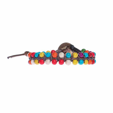 Multi Color Boho Bracelet-Bracelet-Lannaclothesdesign Shop-Lannaclothesdesign Shop