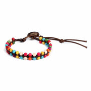 Multi Color Boho Bracelet-Bracelet-Lannaclothesdesign Shop-Lannaclothesdesign Shop